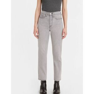 Levi’s wedgie straight grey wash jeans size 27x28